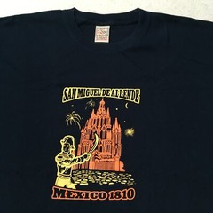 San Miguel, Mexico – Graphic T-shirt Size XL – beach ware 1810 indepence