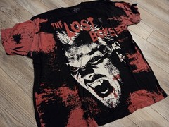 The Lost Boys Horror Movie Promo 2XL AOP Big Face Black Shirt Gothic Vampire