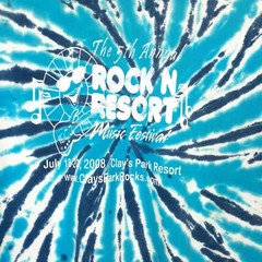 Vtg Rock n Resort Signed Gregg Rolie Music Festival Tie Dye T Shirt Fits Small