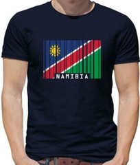 Namibia Flag Mens T-Shirt – Windhoek – Africa – Country – Travel – Namib Desert