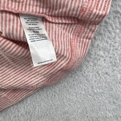 Faherty Striped Shirt Mens XL Orange Cloud Cotton Soft Short Sleeve Tee *A98 New