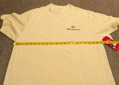 Pacsun x Budweiser King of Beers Cream T-Shirt New with Tags Men’s Small