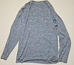 Breeza Green & Grey Long Sleeve T-Shirt Mens XL