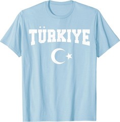 Turkiye National Flag Turkish Men Women Vintage Red T-Shirt