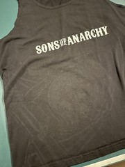Men’s Sons Of Anarchy FX Licensed Sleeveless Tank Top LARGE Biker TV Motorcycle
