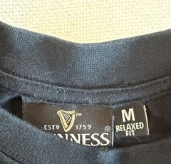 Guinness Mens Black Toucan Graphic T-Shirt Lovely Day For A Guinness Relaxed M
