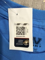 USMC “U.S. MARINES” Blue T-Shirt – Size XL / X LARGE – by MV Sport – NWT!