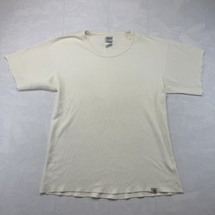 Vintage Carhartt Thermal Shirt XL USA Waffle Knit Workwear Cream