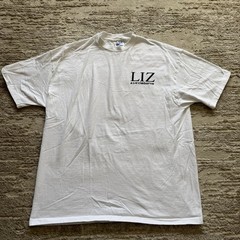 Vintage 90s Liz Claiborne Clothing Brand Promo Tee Hanes Beefy Mens XL USA Made