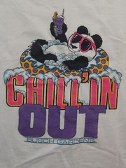 Vintage Busch Gardens Chillin’ Out T Shirt Panda Mens Medium