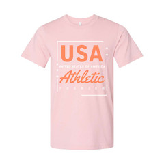 USA Athletic Premium Unisex Graphic T Shirt Modern Sports Shirt For Men And Wome