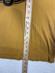 True Religion Men’s Size Large Antique Gold Arch Logo Crew Neck Tee