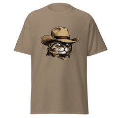 Meowdy, Partner – Cute cowboy hat cat Unisex classic tee