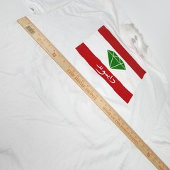 Diamond Supply Co Arabic Logo Graphic T-Shirt XXXL White Made in USA Skate Shirt