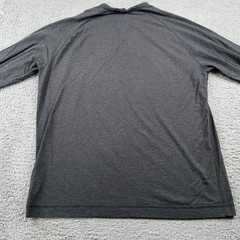 Public Rec Shirt Mens XL Gray Henley Long Sleeve Soft Stretch Casual Pullover