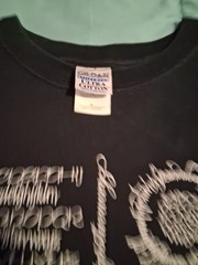 Gilman Vintage Tshirt Men’s Size XL Alphabets Different Fonts