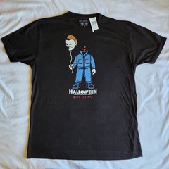 Riot Society x Halloween Michael Myers Horror Movie Black XL Graphic T-Shirt NWT