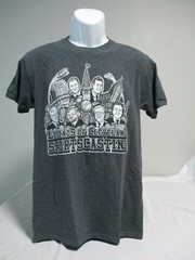 Legends of Cleveland Sports Broadcasting Art Joel Wilhelm T-Shirt S – 3XL NEW
