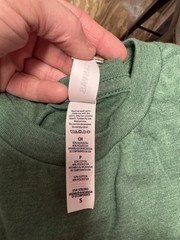 BellaCanvas heather grass green 3301C Sueded Shirt 52% cotton 48% polyester