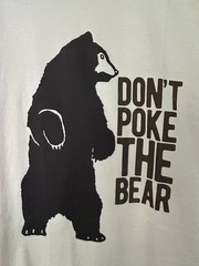 GIldan Don’t Poke The Bear novelty T Shirt large brand new