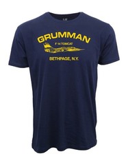 GRUMMAN F14 TOMCAT GRAPHIC T SHIRT