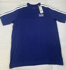 Adidas Men’s Code Collegiate Club Medium Graphic T-Shirt Dark Blue New with Tags