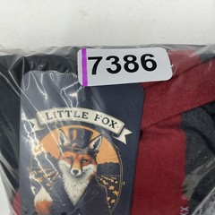Carbon Shirt Mens 2XL Red Gray Black Stripe V Neck Short Sleeve Tagless