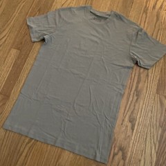 True Classic Premium Quality Crew Neck Tee T Shirt Mens MILITARY BEIGE SMALL S
