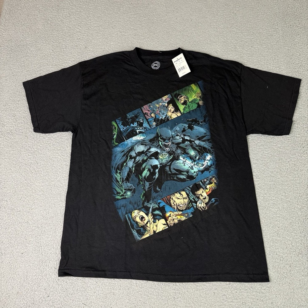 DC Comic T Shirt Adult Large Green Lantern Blackest Night Batman Promo Zombie