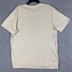 Levi’s T-Shirt Men’s Large Beige Cotton Polyester Viscose Crew Neck