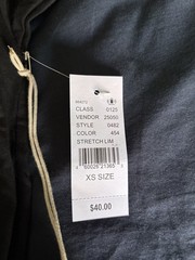 Essentials Fear of God Logo Crew Neck Short Sleeve Black Cotton T-Shirt XS