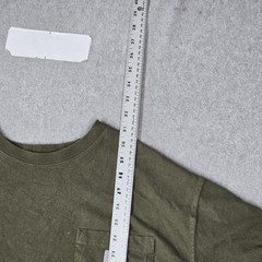 Carhartt Men Shirt XL Green K87 Iconic Pocket Original Fit Heavyweight Crew Neck