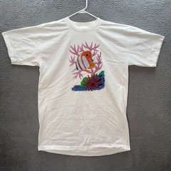 Vintage Murina Shirt Adult One Size White Oversized Sleep Shirt Nature 1990s