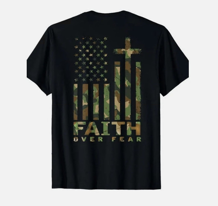 Men’s American Flag Camouflage T-Shirt