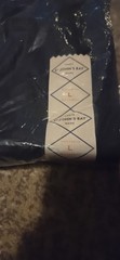 St. John’s Bay Mens Turtleneck 100% Cotton Blac Long Sleeve Shirt Classic Mock