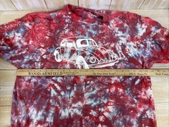 Volkswagen Beetle Print Tie-Dye T-Shirt by CTD Carolina Tye Dyes Men’s Size XL