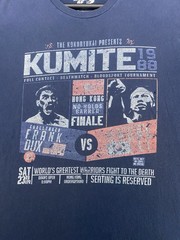 American AF Mens Size XL Bloodsport Jean Claude Van Damme Tshirt See Photos