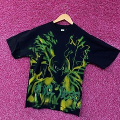 Endless Denim “The Green Clown Puppet Master” Complex T-Shirt Small