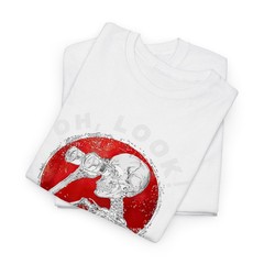 Skeleton Oh Look Nobody Gives Tee