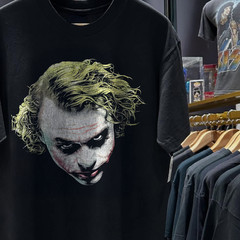 2008 Dark Night Joker Aged T-Shirt Black M