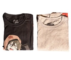 LOOT CRATE Anime Angels Death Trigun Lot Two T-shirts XL Manga