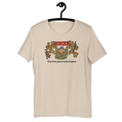 JOKER ROLLING PAPERS Graphic Tee Shirt 70s Style Unisex t-shirt
