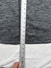 diadora Warm Up Winter Sweat Be One Running Mock Neck Long Sleeve 1/4 Zip M Gray
