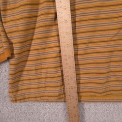 The North Face Shirt Mens Medium Orange Stripe A5 Series Long Sleeve Tee