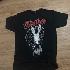Lot of 3 Seether 2012 Tour Concert Band T-shirt Black Gray Crow Cloud Nwot Sz XL