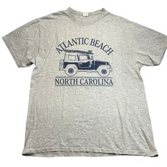 Atlantic Beach Shirt Mens Large Beachy Coastal AOP Jeep Everyday Streetwear