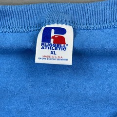 Vintage Russell Athletic Shirt Mens XL Blue Single Stitch Homecoming 95-96 USA