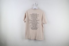Vintage Y2K 2001 The Discovery Channel Mens Medium Faded Murphys Law T-Shirt