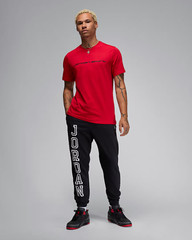 Nike Jordan Sports Men’s Dri-FIT T-shirt FZ1931-687 Gym Red/Black US Size XS-3XL