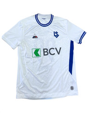 Lausanne Sport FC 2020 2021 Home Shirt L Le Coq Sportif Aldin Turkes #99 Signed